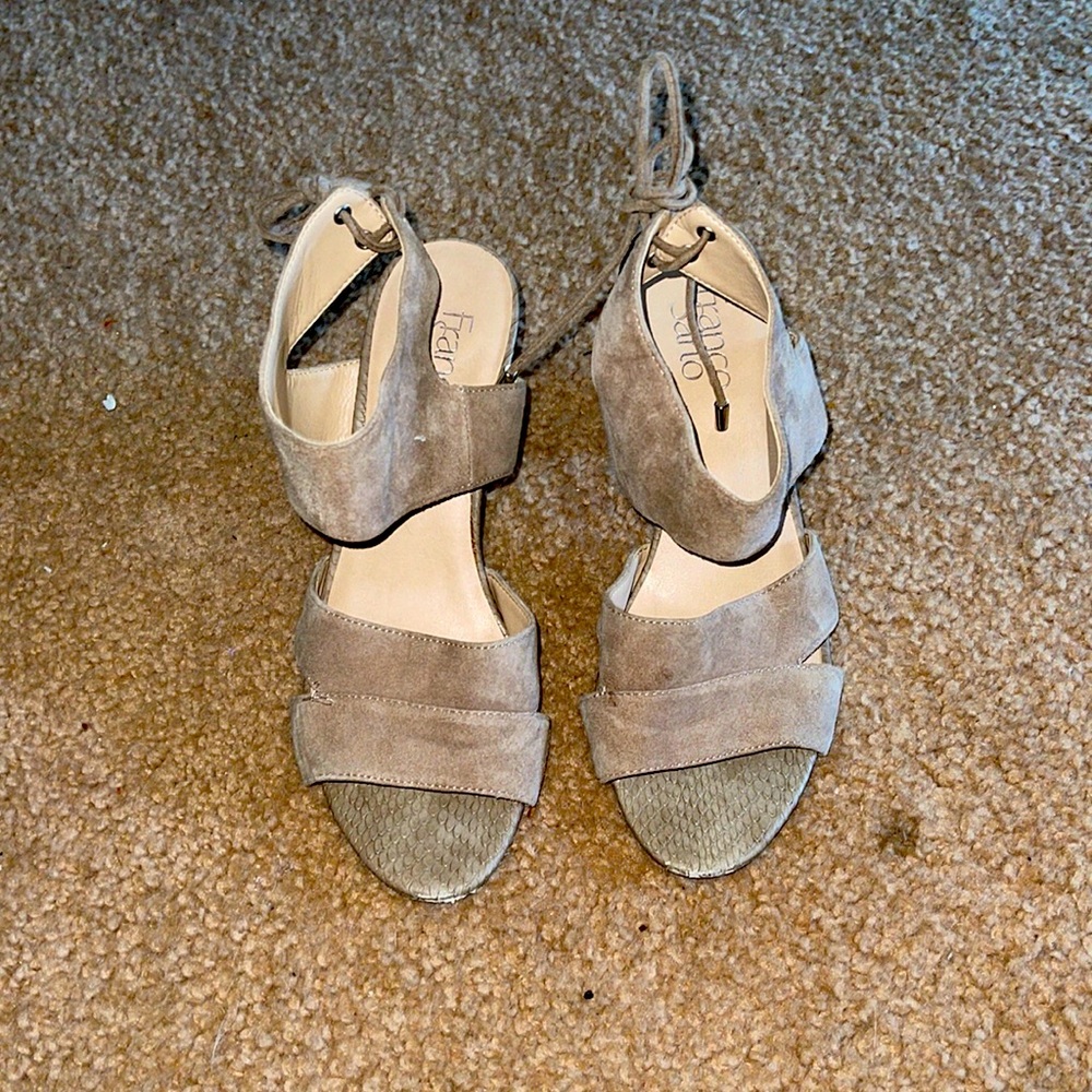 Franco sarto chunky heels